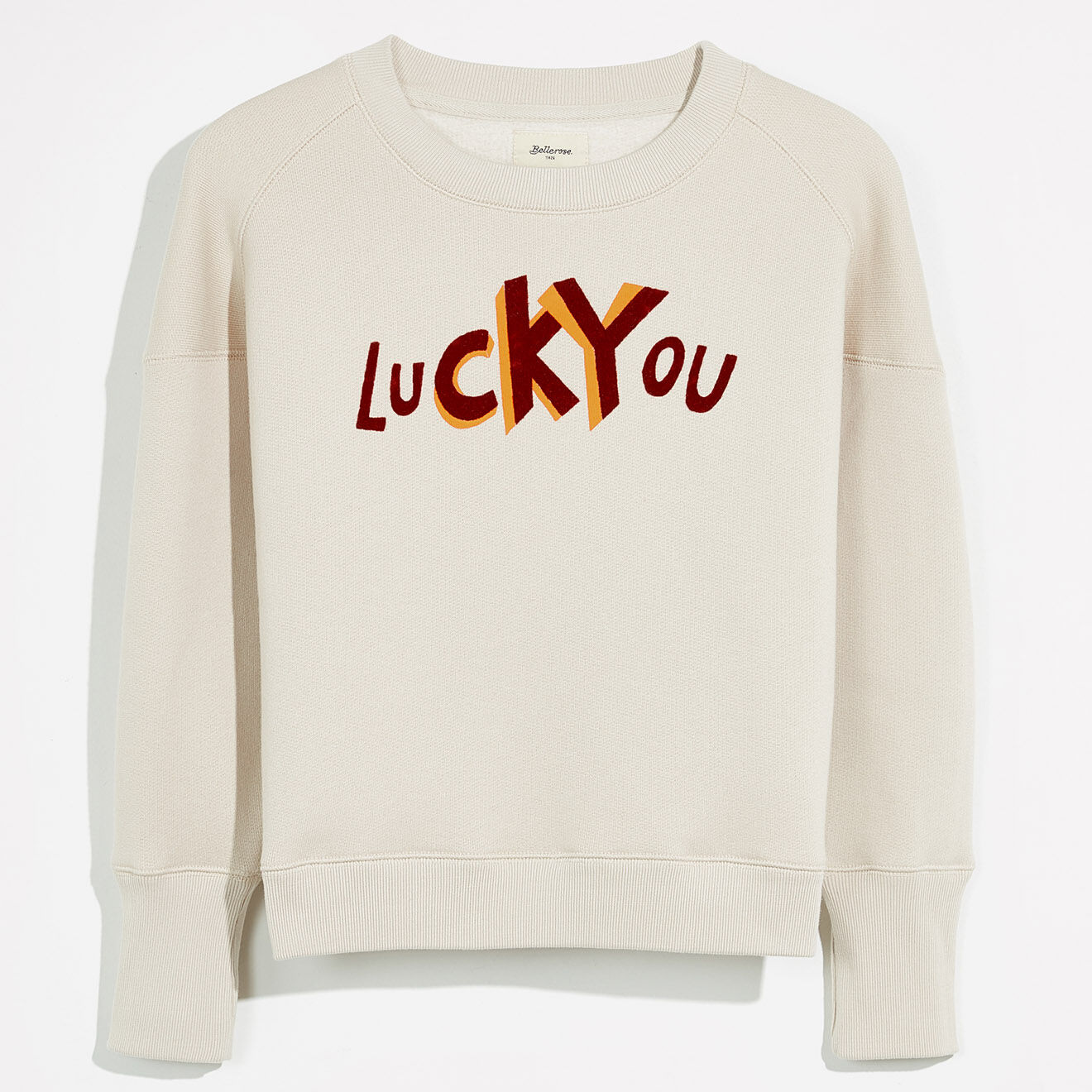 Bellerose Sweat Fadem écru