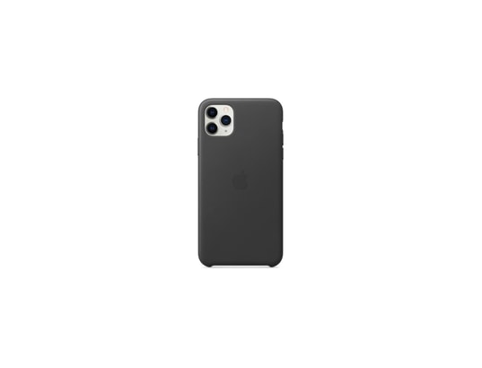 APPLE - Housse GPS Coque cuir noir pour iphone 11 pro max
