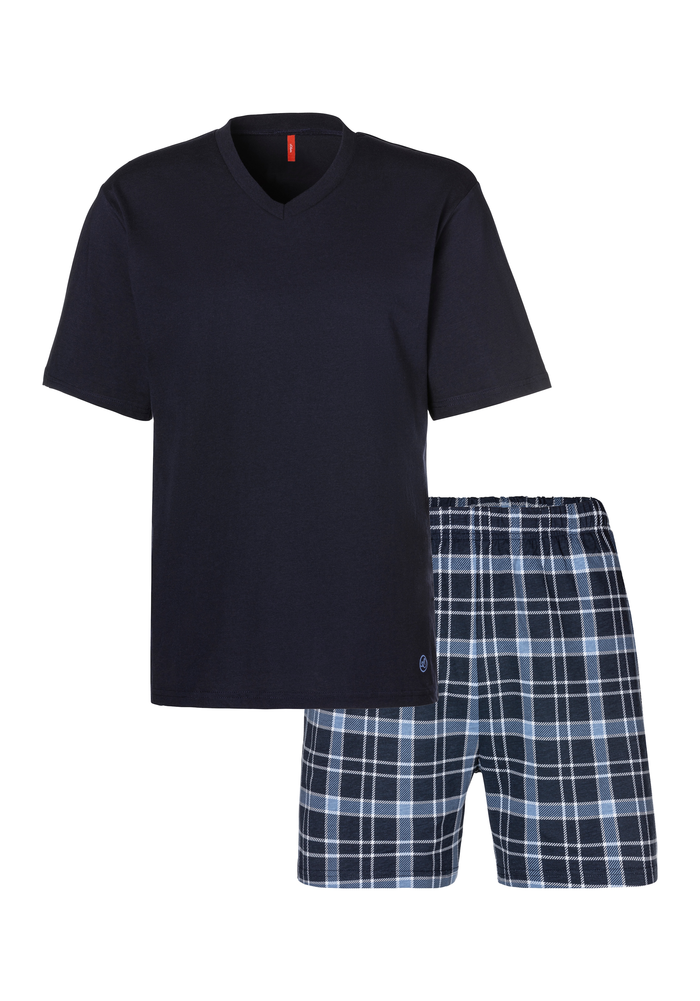 s.Oliver Pyjama 1 Stück, 2 Stk. tlg., mit seitlichen Eingrifftaschen