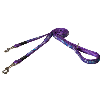 Rogz FancyDress Leine L 180cm CH violett