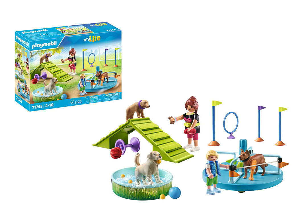 PARQUE PARA CÃES PLAYMOBIL