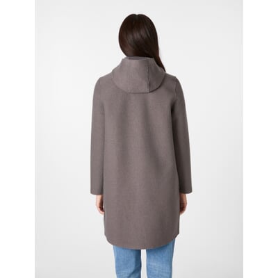 Damen-Wollparka, Mauve