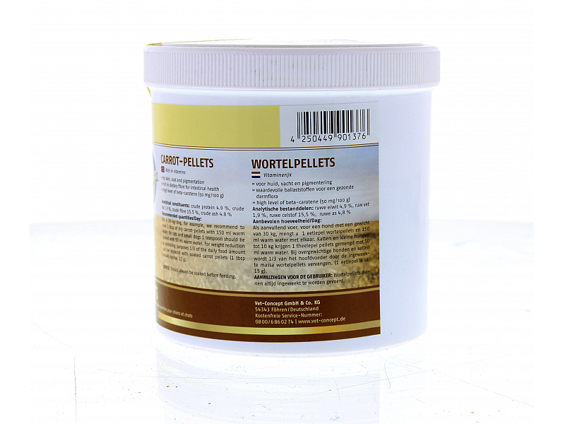 Vet-concept wortelpellets 500 gram