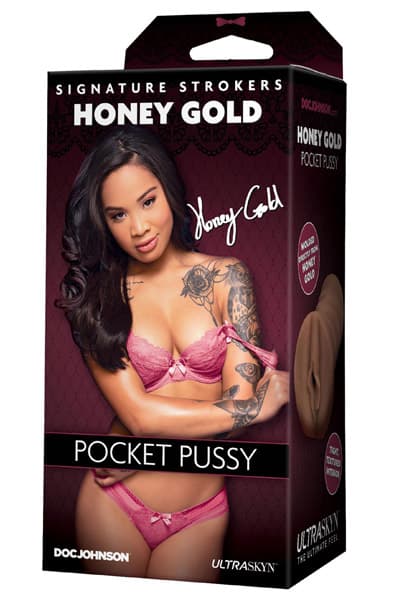 Doc Johnson Honey Gold Pocket Pussy Løsvagina