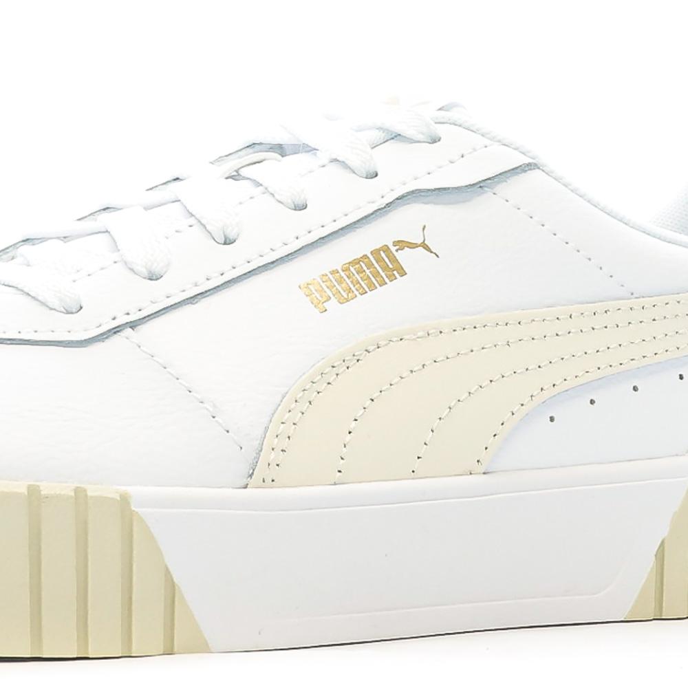 Puma Baskets Beige/Blanc Femme Puma Carina