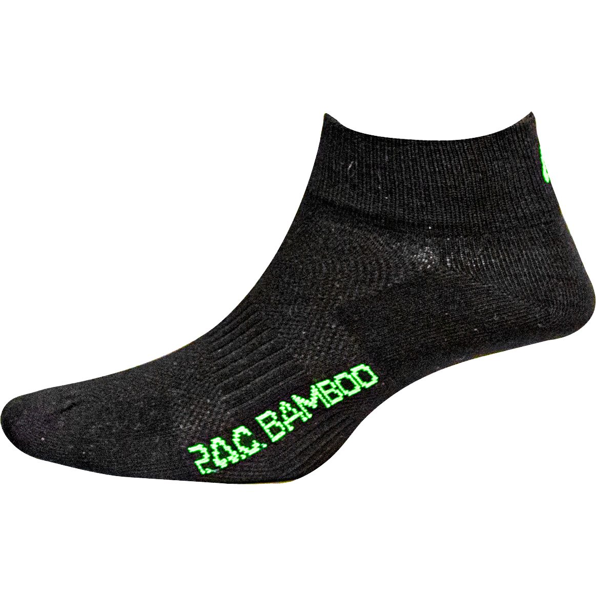 P.A.C. Bamboo Quarter Socken schwarz