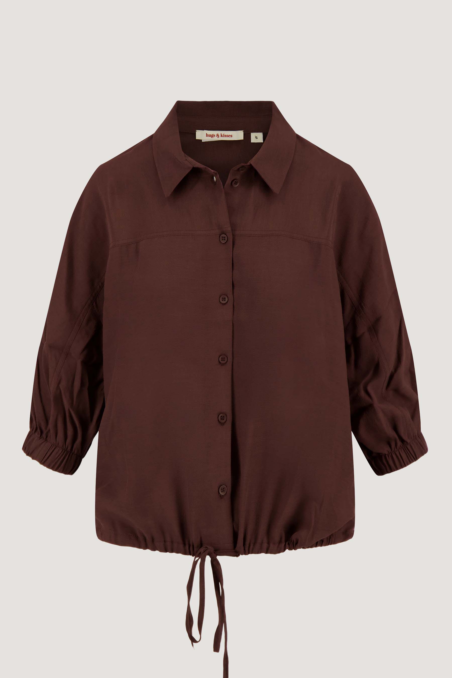 crepe marocain blouse