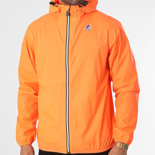 Coupe-Vent Le Vrai Claude 3.0 Orange Fluo