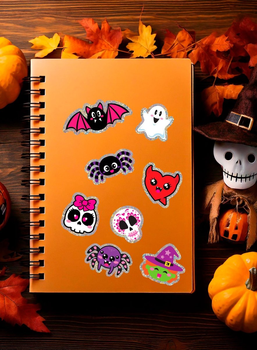 Halloween Stickers Spin