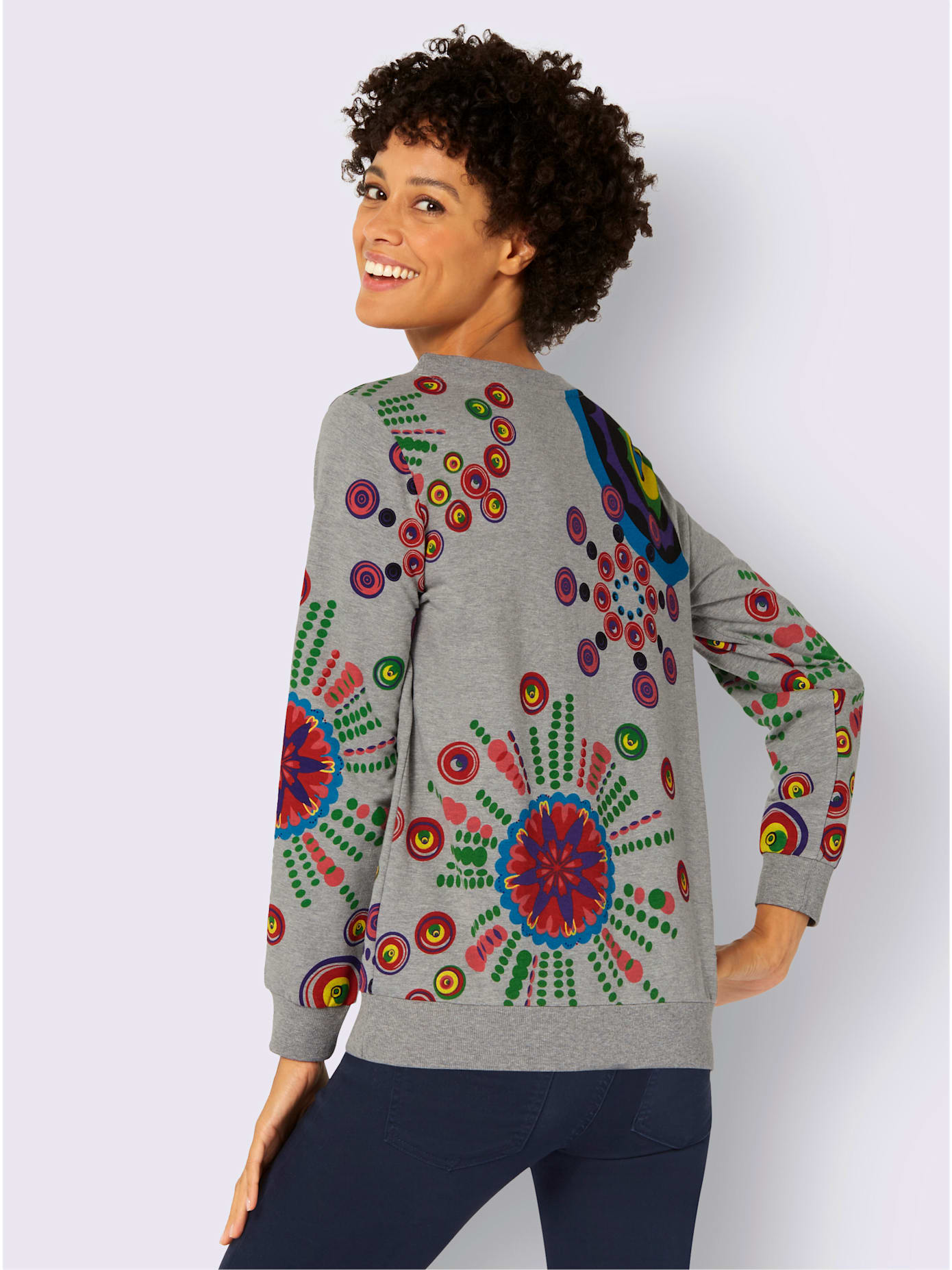 T-shirt femme à imprimé coloré