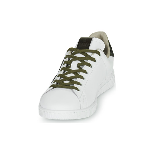 Victoria - TENIS PIEL - Blanc / Kaki