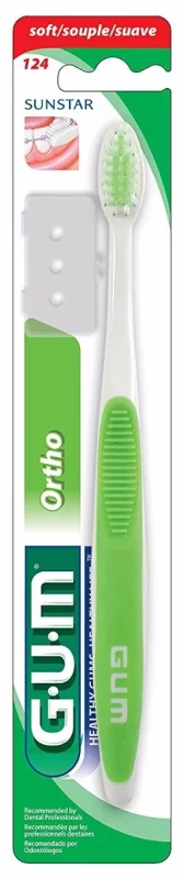 Brosse à dents Orthodontique GUM ORTHO - 1 Unité