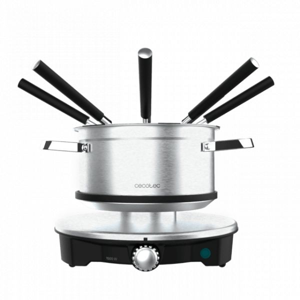 Cecotec Fun Gourmetfondue Advance com 1500 W e 8 Garfos