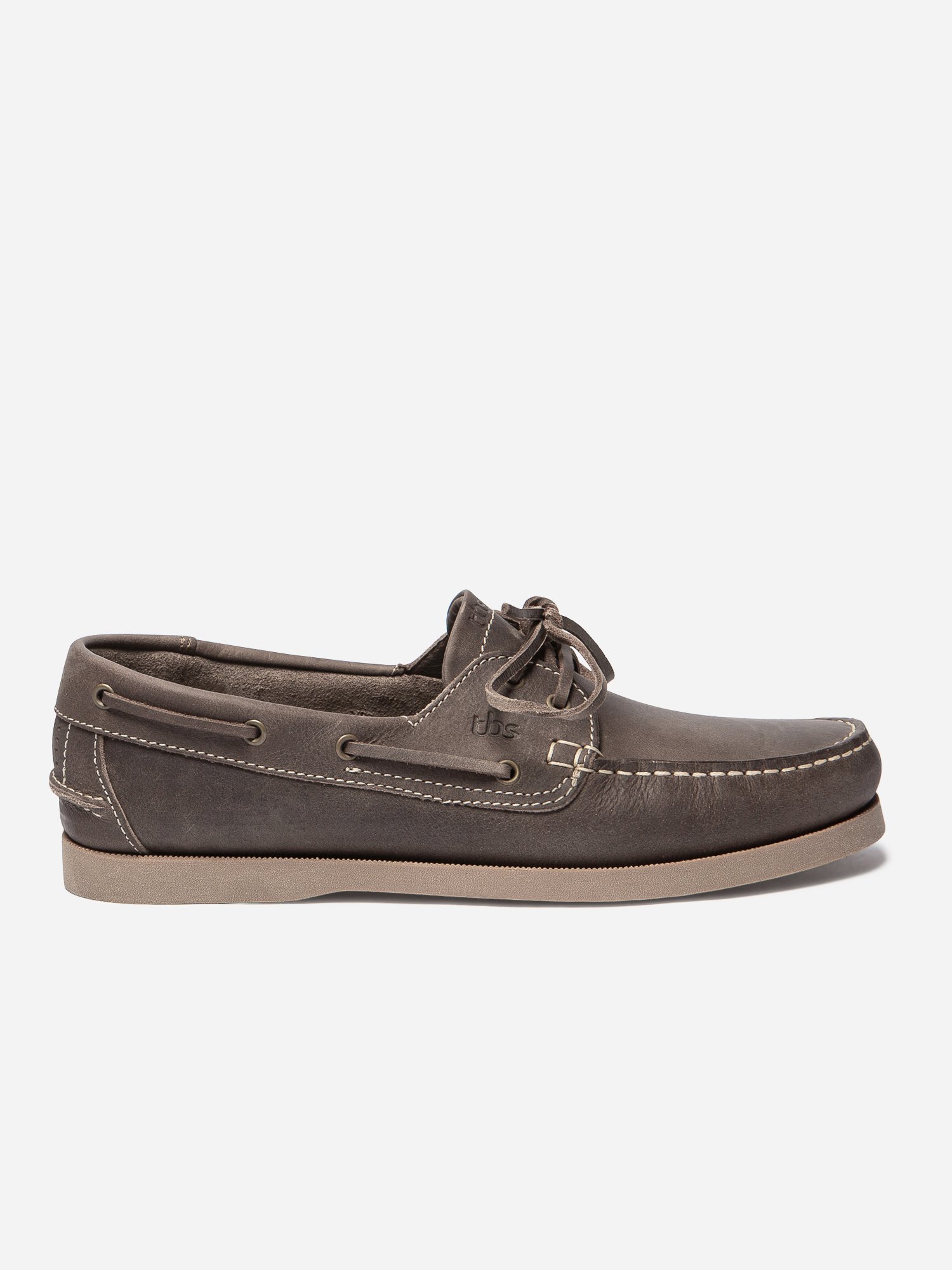 Chaussures Bateau Homme Cuir Marron