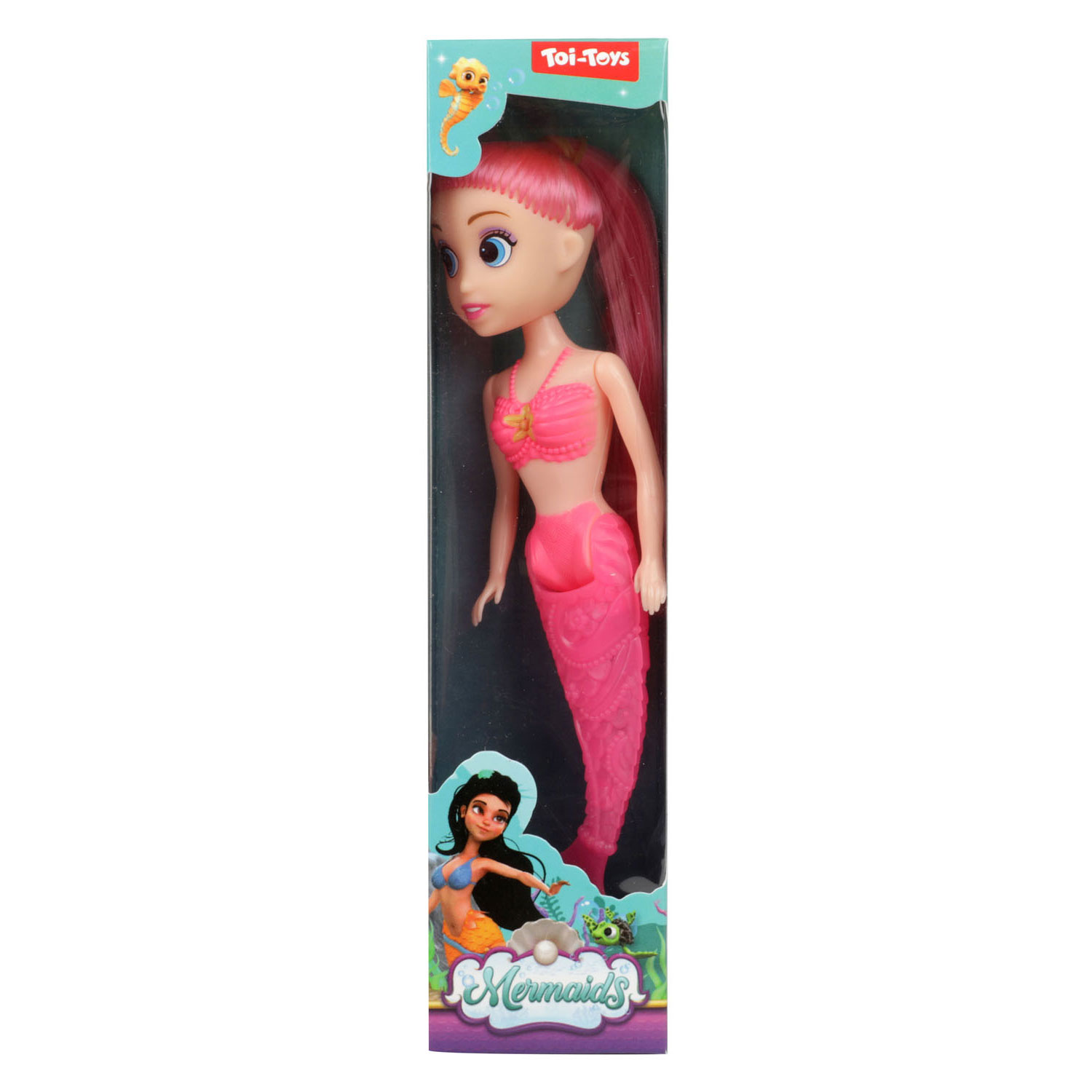 Mermaids Zeemeerminpop met Buigbare Staart, 18cm