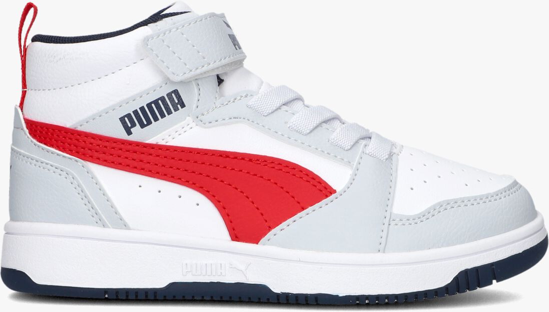 PUMA witte puma hoge sneaker rebound v6 mid