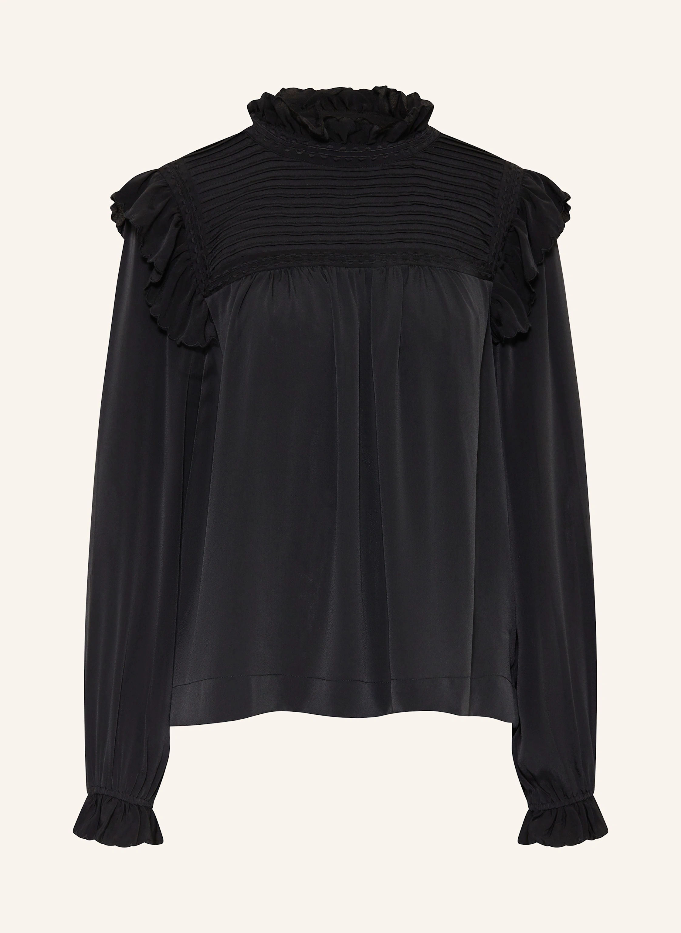 NEO NOIR Blusenshirt PERCY aus Satin