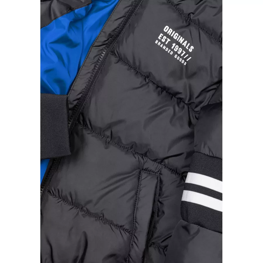 MINOTI Winterjacke GrauBlau