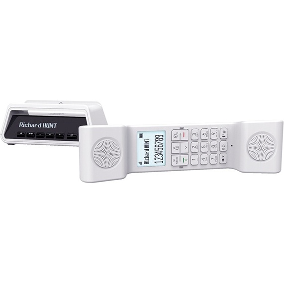 Téléphone sans fil Alcatel EPURE PREMIUM BLANC avec répondeur et fonction blocage appels publicitaires