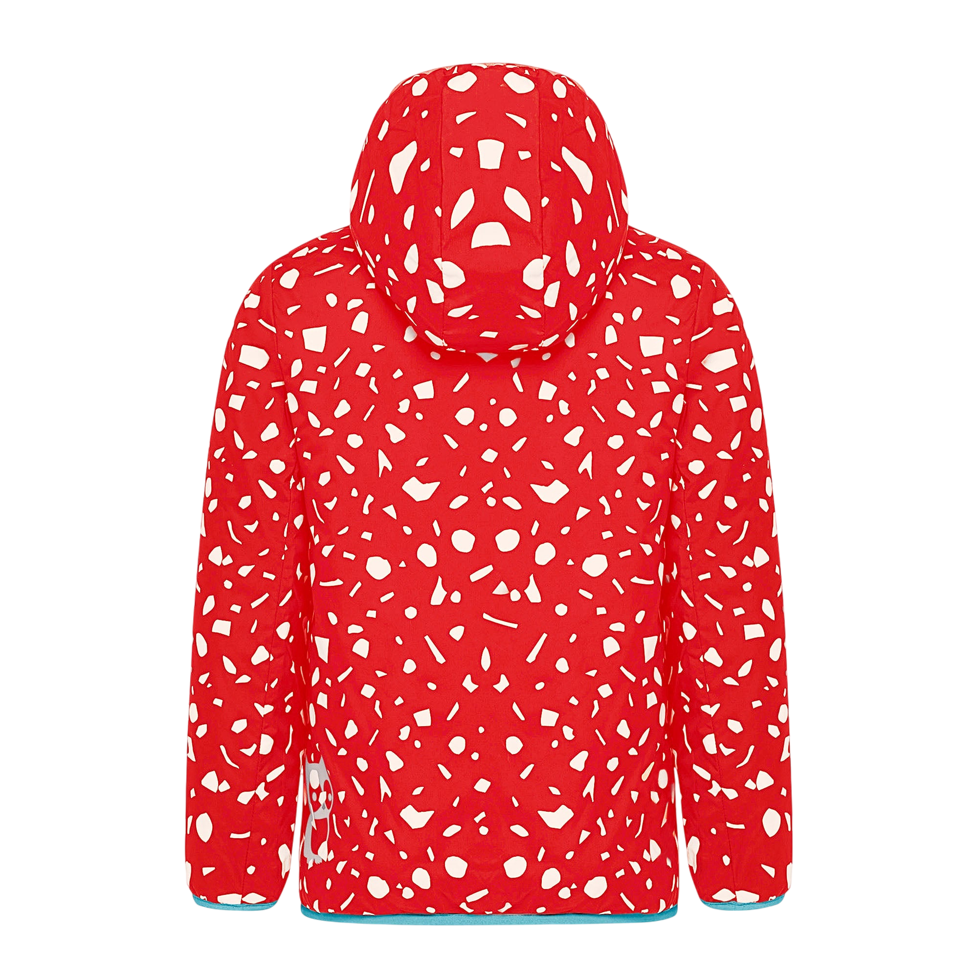 Jacke PrimaLoft Underground glow Manbali blue / Real red