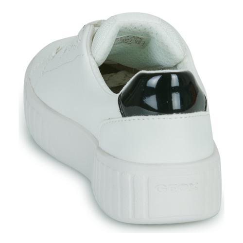 Geox - J MIKIROSHI GIRL - Blanc / Doré / Noir