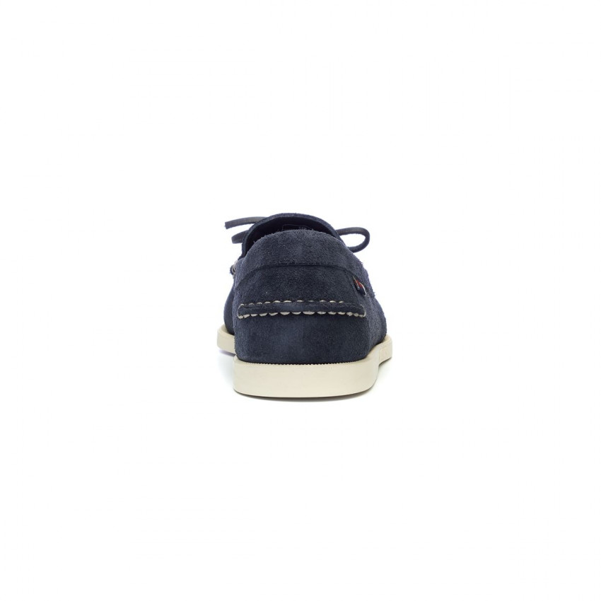 DOCKSIDES SCHOODIC BEAT OUT Blue Navy-Mocassins pour homme en cuir suede