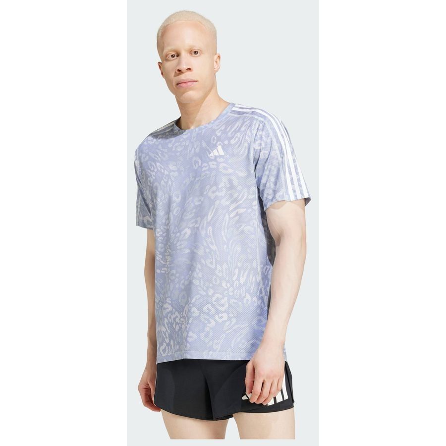 Adidas T-shirt 3 bandes Own The Run CLIMACOOL
