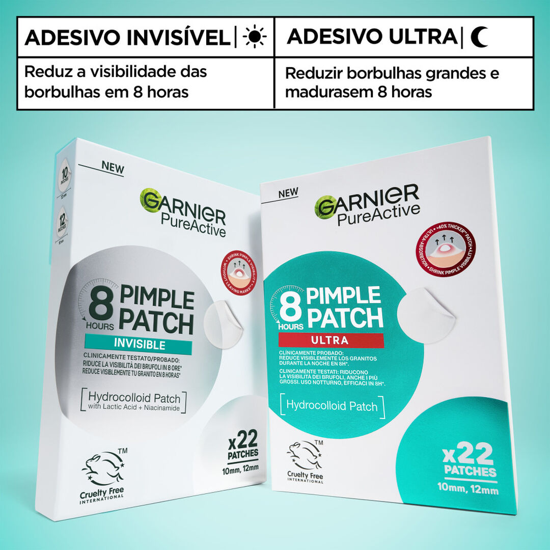 GARNIER  Pimple Patch Ultra Power Pure Active Anti-Imperfeições. - 1un