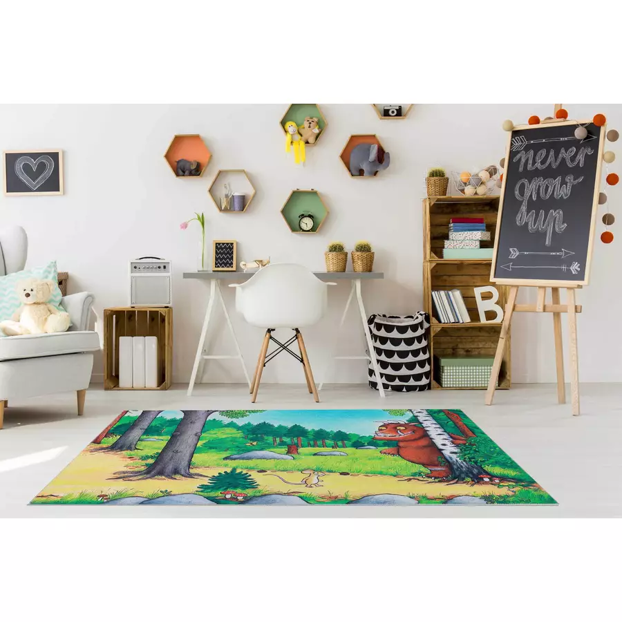 Der Grüffelo Kinderteppich Mouselo multicolor