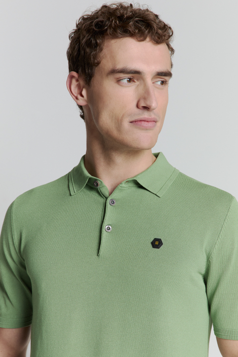 NO-EXCESS groene heren polo
