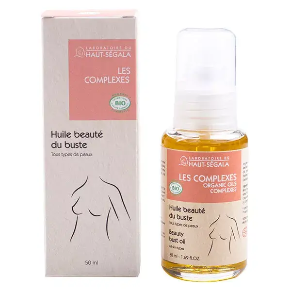 Óleo de beleza de busto orgânico Haut-Ségala 50ml