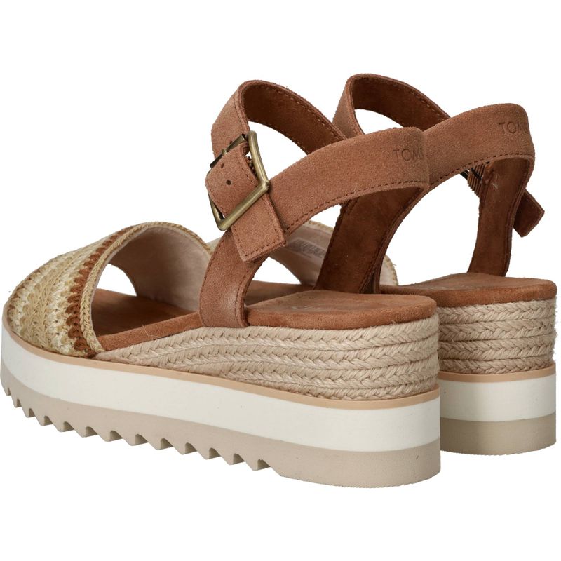 Toms Diana Sandalen Cognac Dames