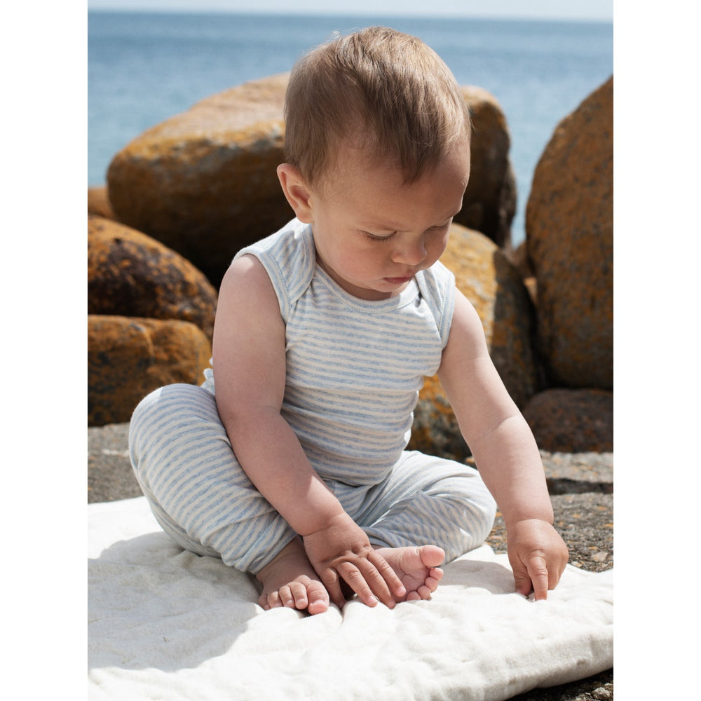 Køb Serendipity Mist/Offwhite Baby Tank Stripe