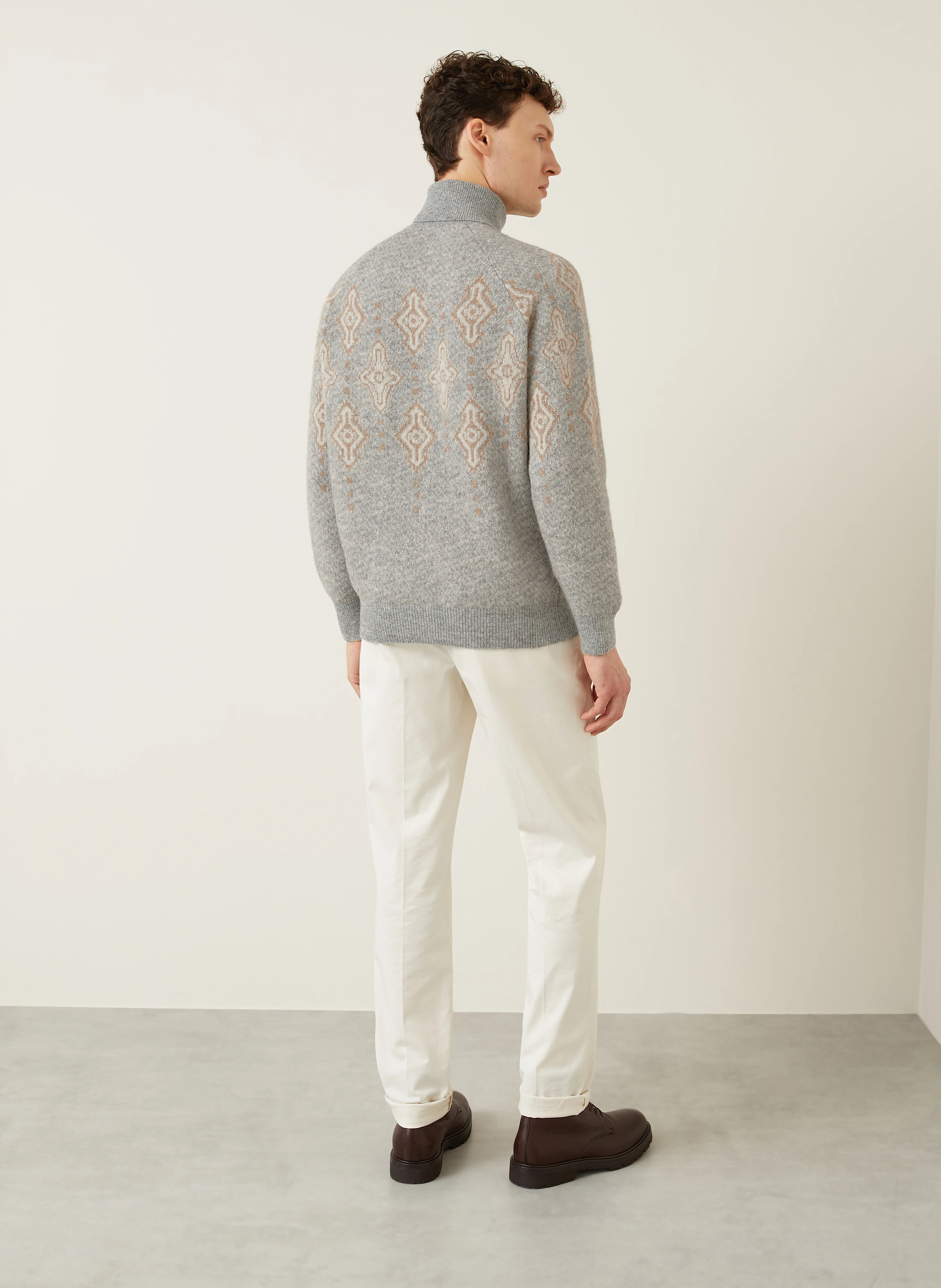 BRUNELLO CUCINELLI Rollkragenpullover mit Alpaka