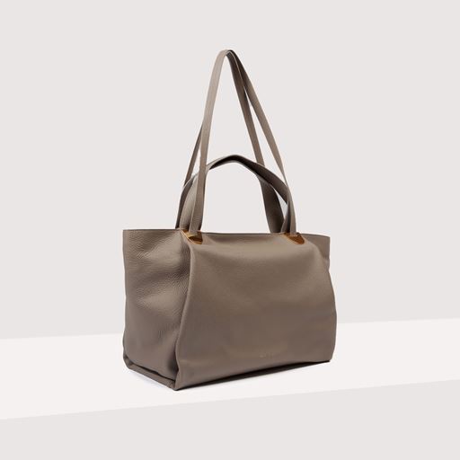 Coccinelle Oliver Medium Skuldertaske, Warm Taupe