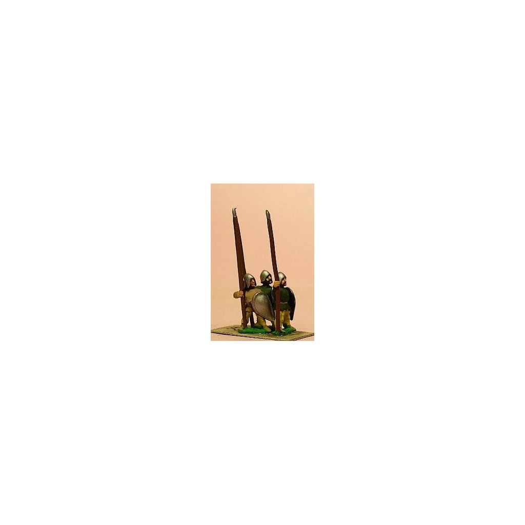 LaterSpanish: Spearmen with Convex Almond Shield