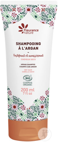 Fleurance Nature Shampoing À L'Argan Fortifiant Et Nourrissant Cheveux Secs Tube 200ml