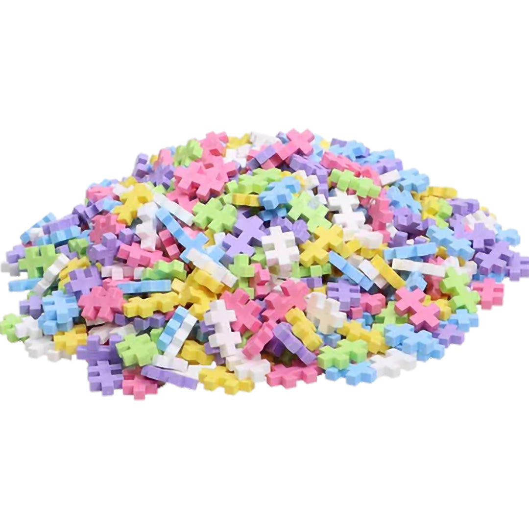 plus-plus bouwstenen - pastel - 600st