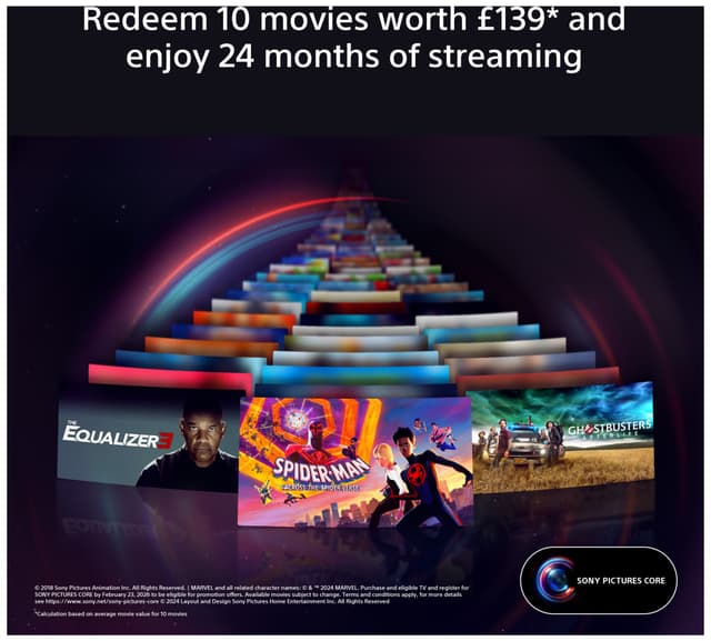 Sony 55” Bravia 8 4K OLED smart TV (2024)