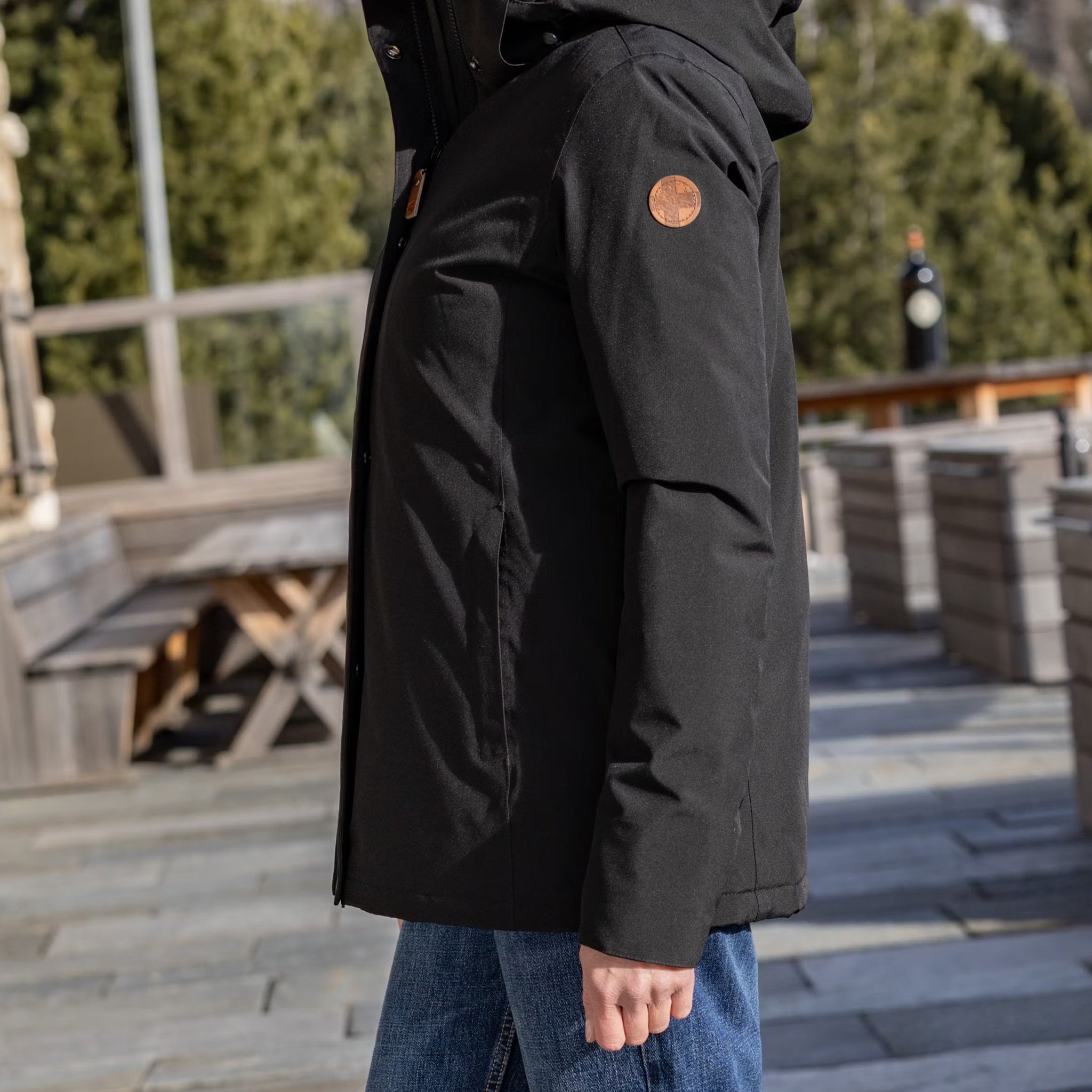 Frauen Winterjacke Lani black