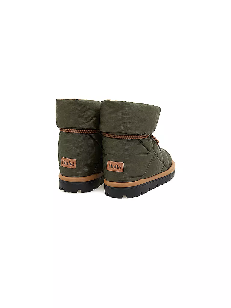 FLUFIE Snowboots CLASSIC olive