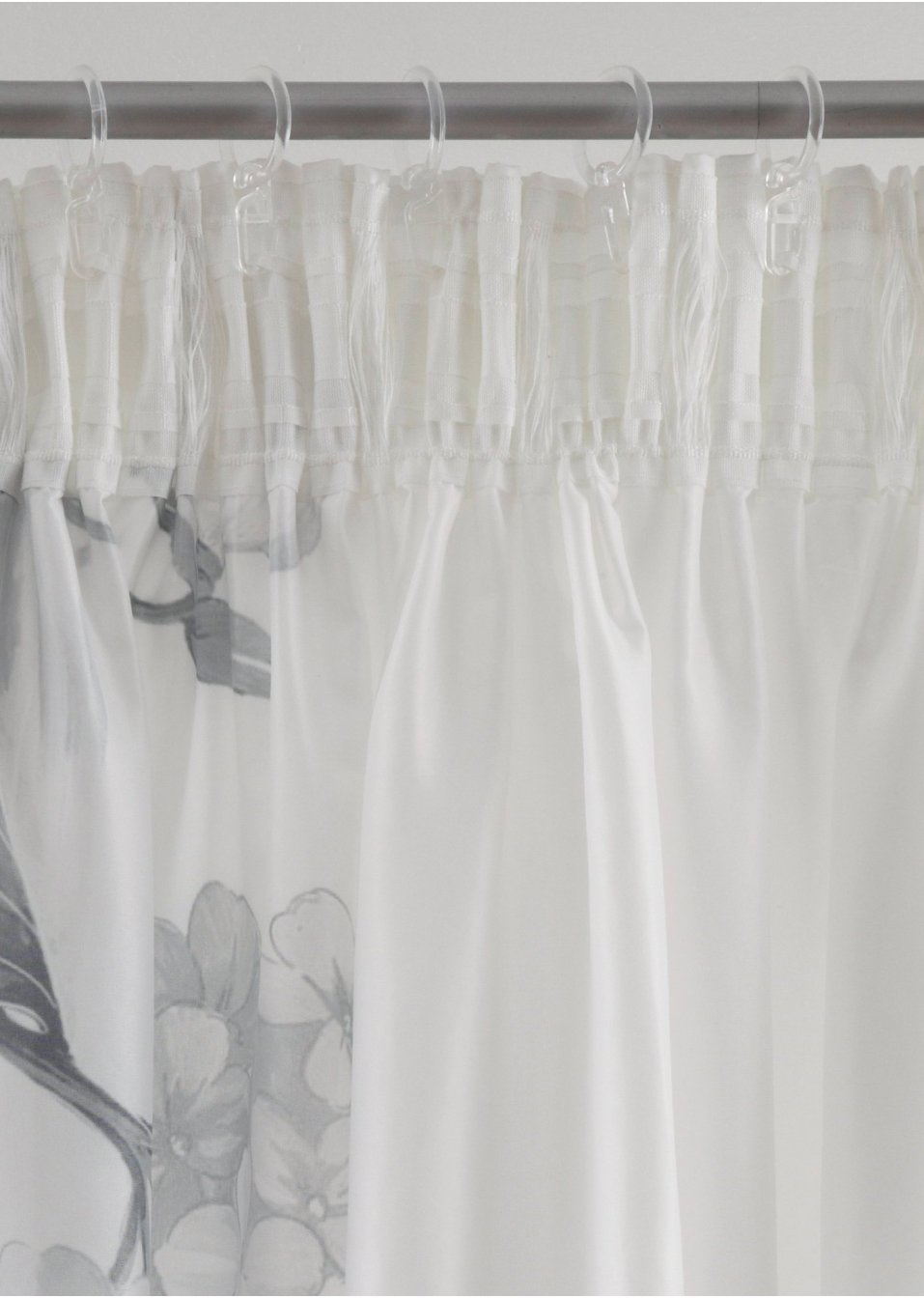 Panneau microfibre à imprimé floral