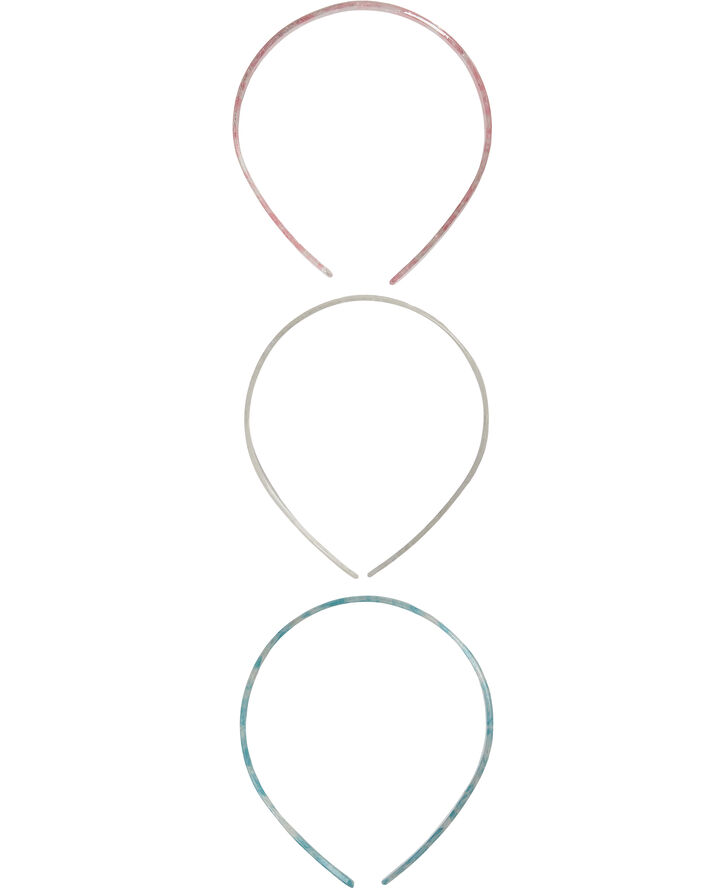 Pieces PCMIHILDA 3-PACK HAIRBAND D2D Candy pink/multi