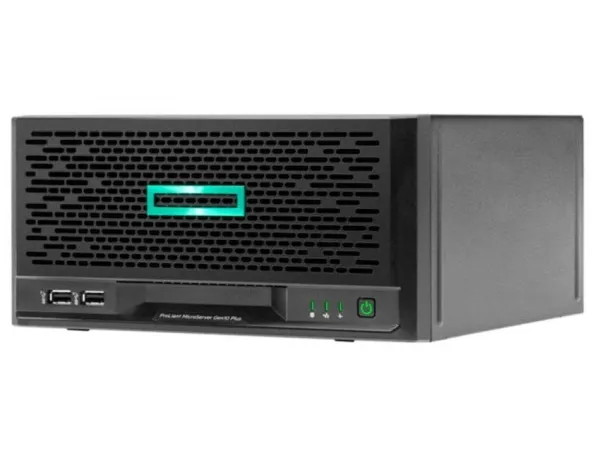 HPE ProLiant MicroServer Gen10 Plus v2 Entry - Server - ultra mikro tower envejs - 1 x Pentium Gold G6405 - RAM 16 GB - SATA - non-hot-swap 3.5
