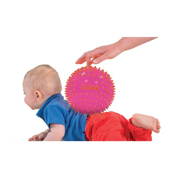 3 balles sensorielles rose