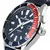 Jacques Lemans Herrenuhr Hybromatic Leather Red Blue