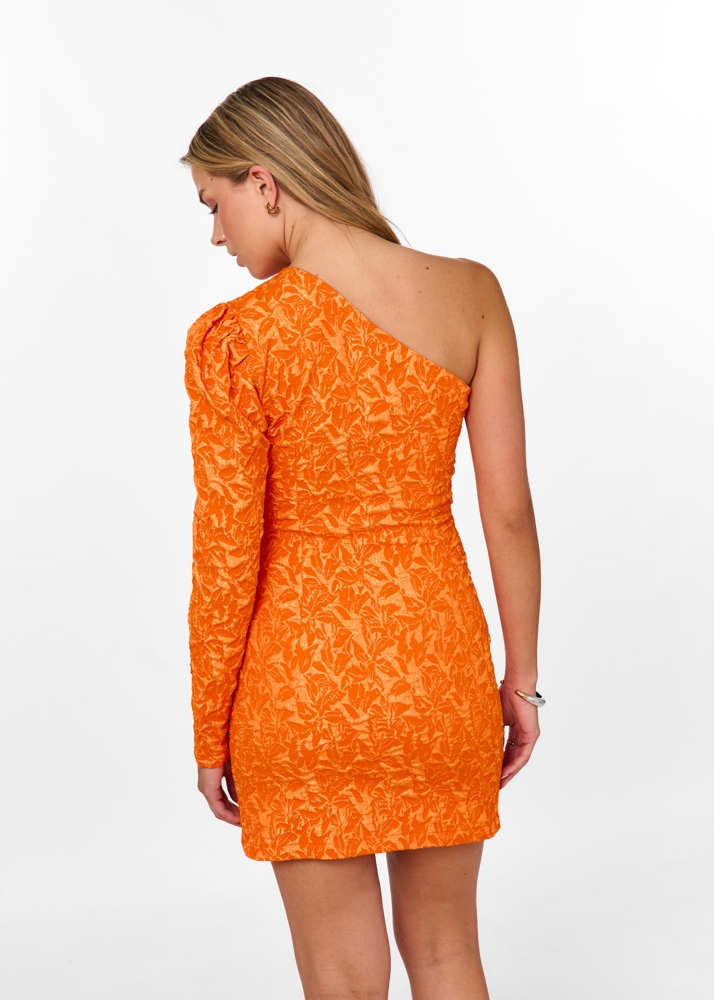 Marloes jurk oranje