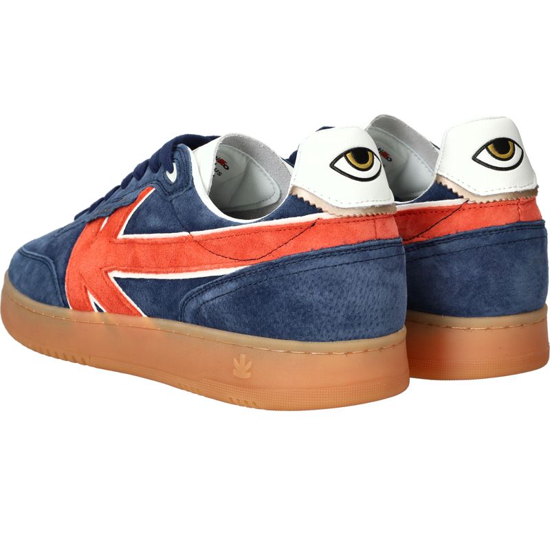Kaotiko Boston Sneakers Blauw Heren