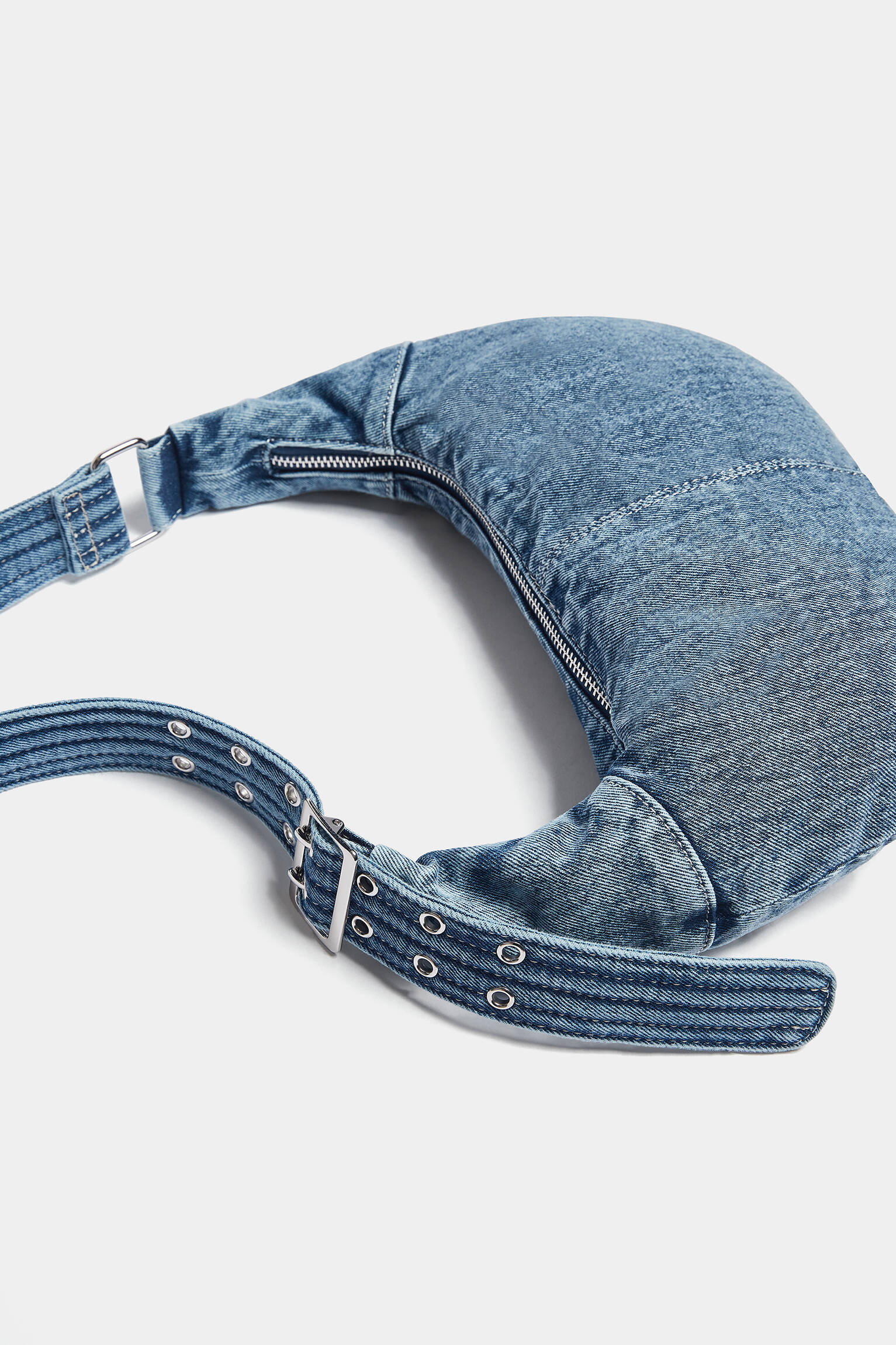 Bolsa de ombro jeans - Jeans