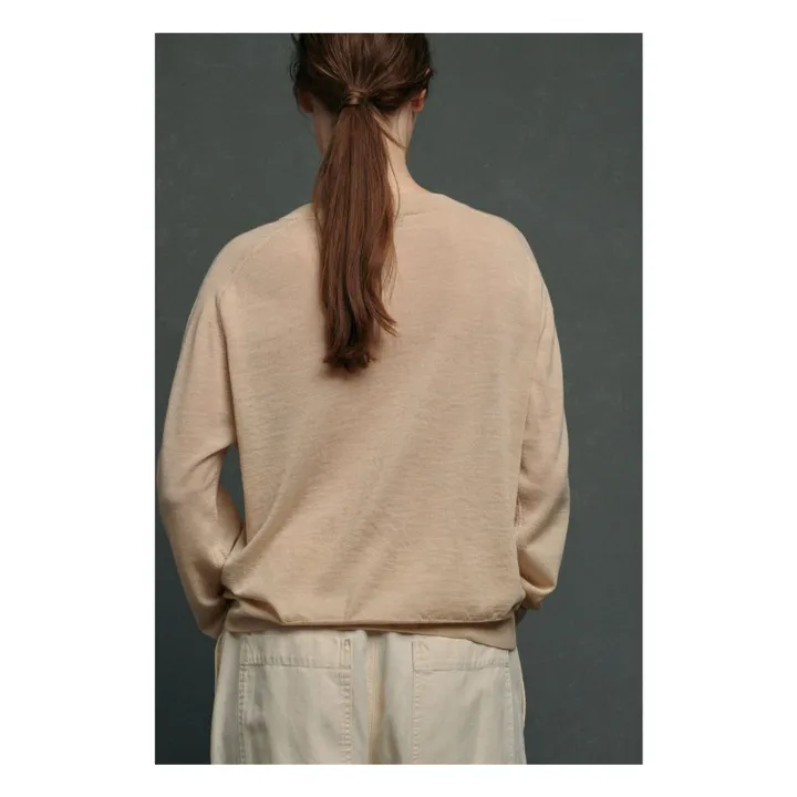Soeur Pull Ace Laine Mérinos | Ecru